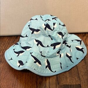 Pottery Barn Kids whale Pattern Hat